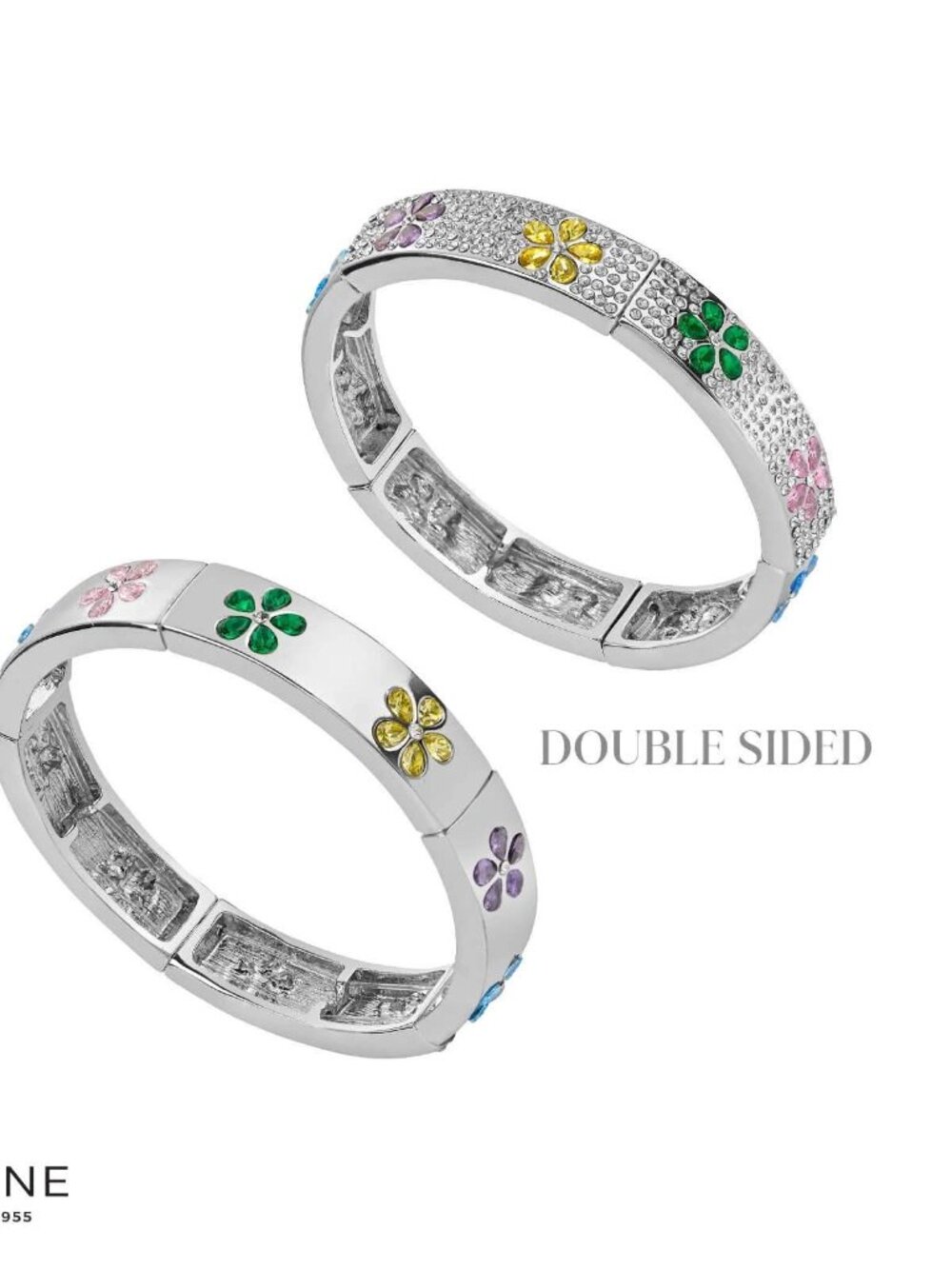 Park Lane Garden Party Flourish Bangle Stretch Bracelet